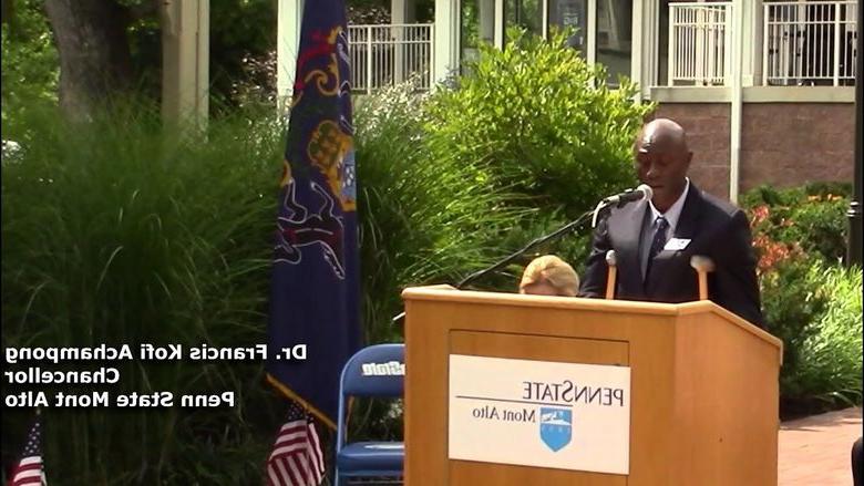 Video - Veterans Center Opening Ceremony 